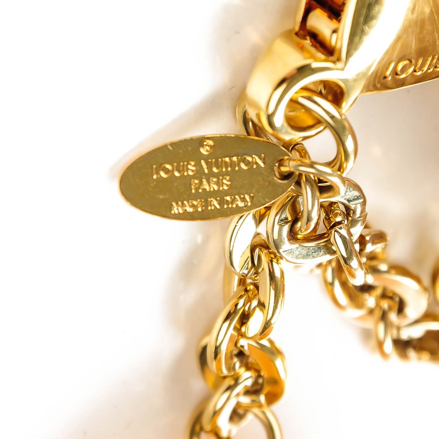 Monogram Ball Charm Key Chain Blush
