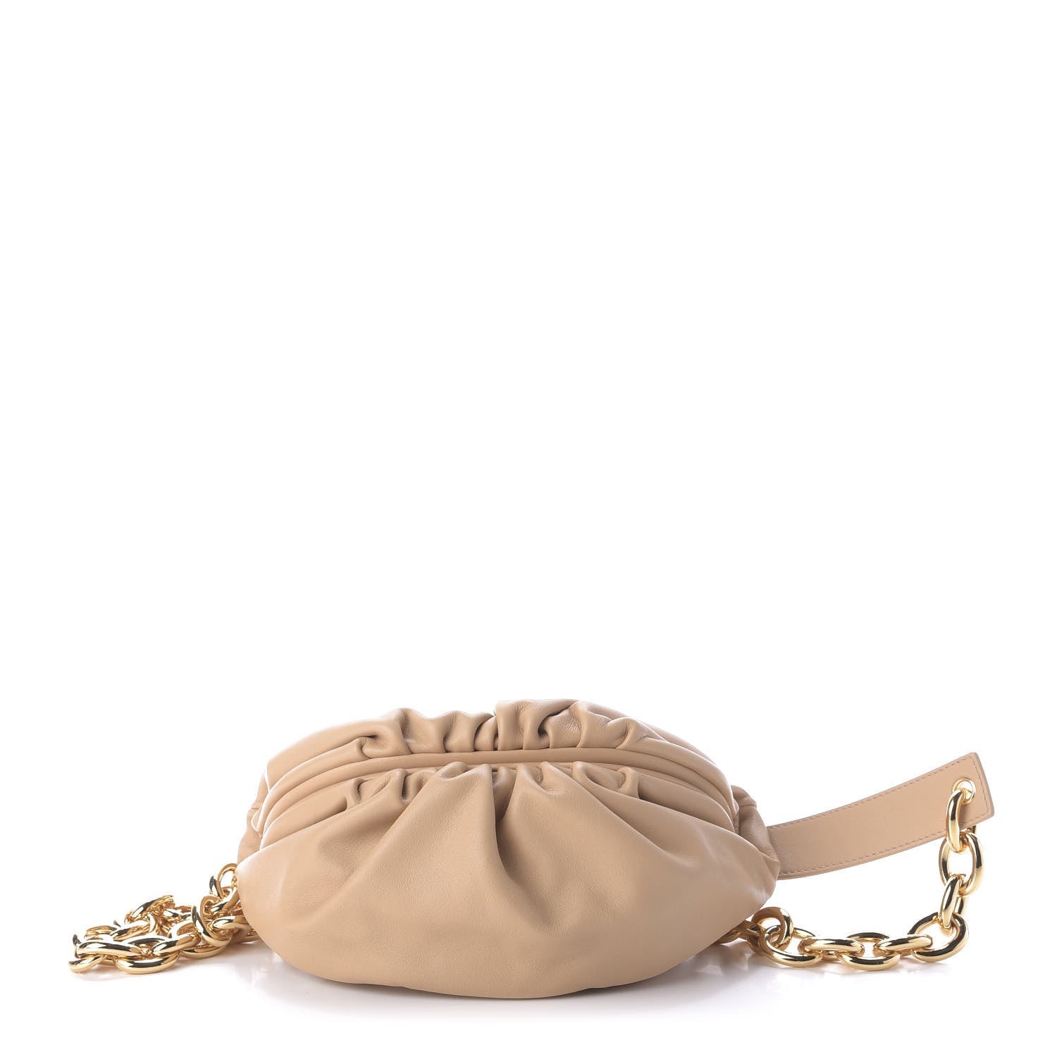 Bottega Veneta Nappa The Belt Chain Pouch Almond 1 of 9