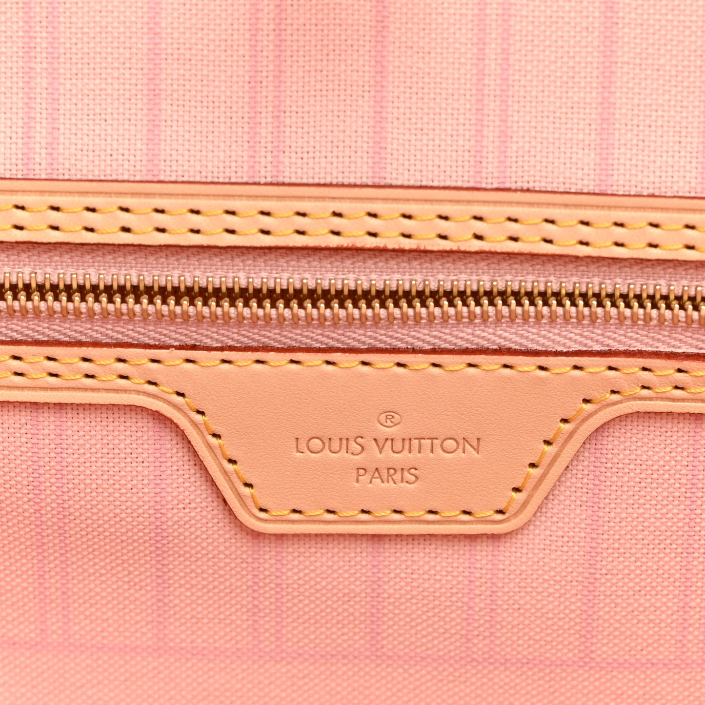 Damier Azur Neo Neverfull MM Rose Ballerine