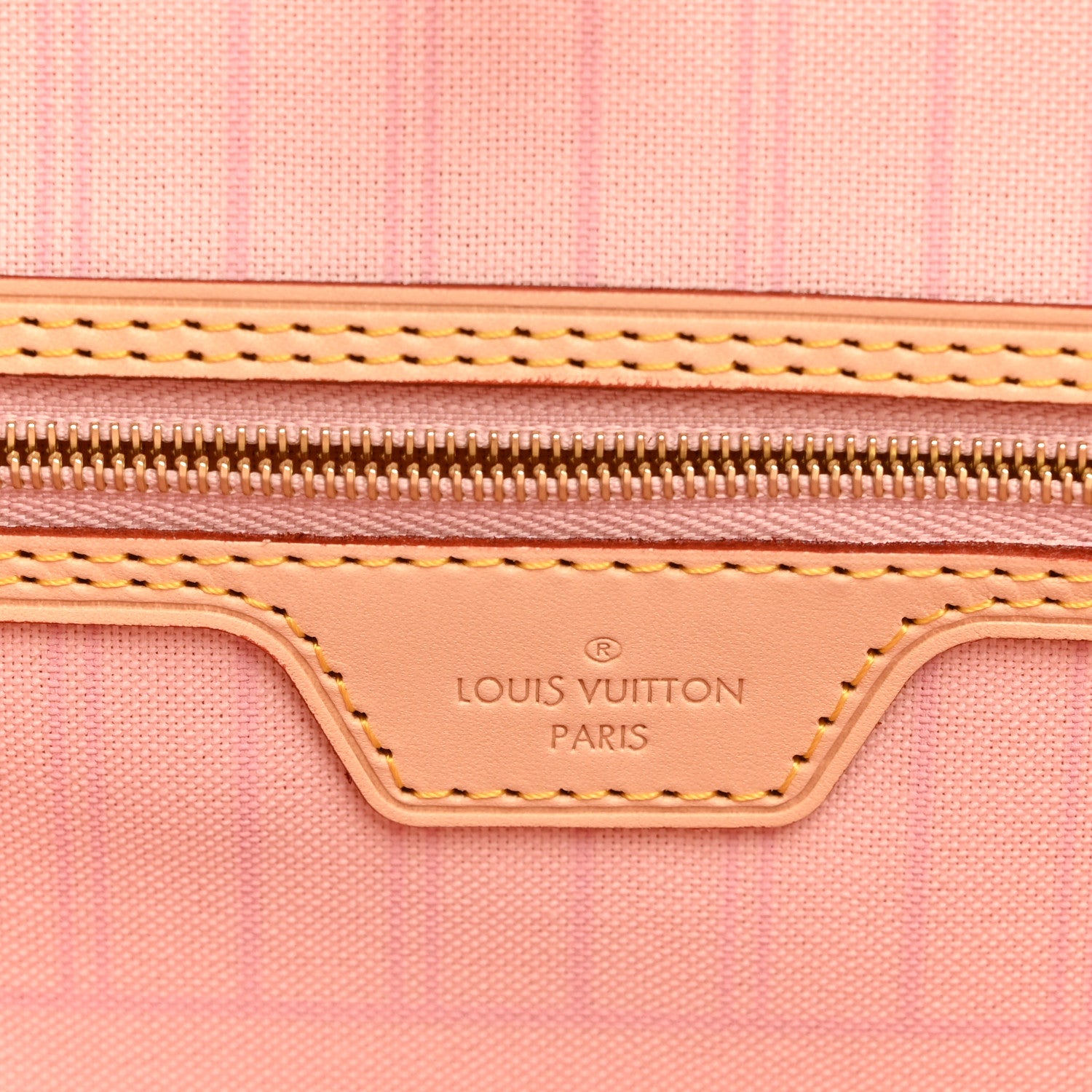 Louis Vuitton Damier Azur Neo Neverfull MM Rose Ballerine 7 of 10