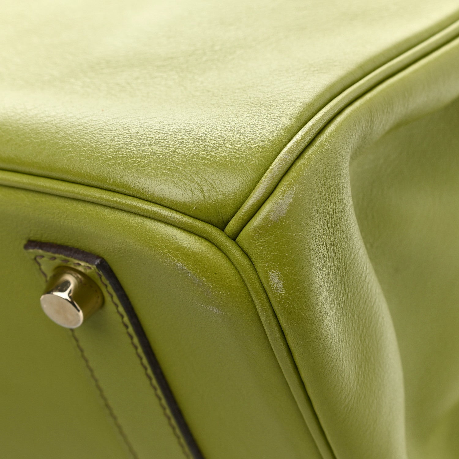 Hermes Swift Birkin 35 Vert Anis 15 of 19