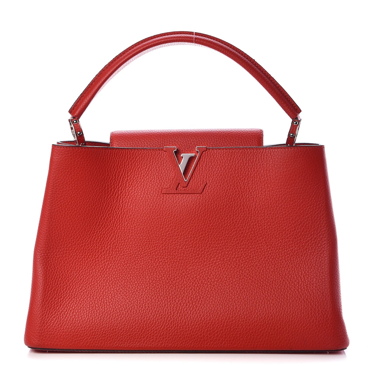 Taurillon Capucines MM Rubis