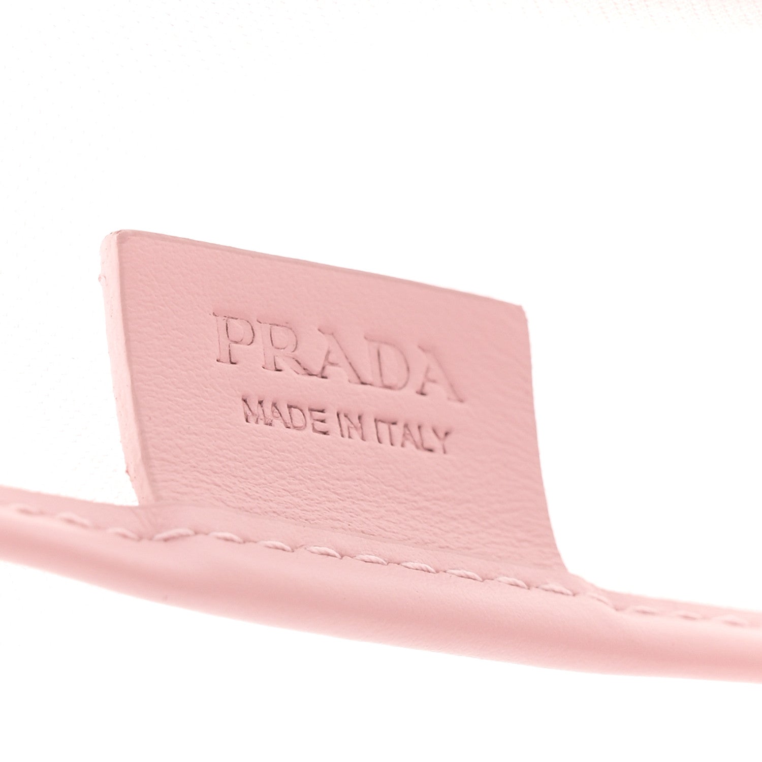 Prada Sequin Mesh Small Tote Bag Pink 7 of 10