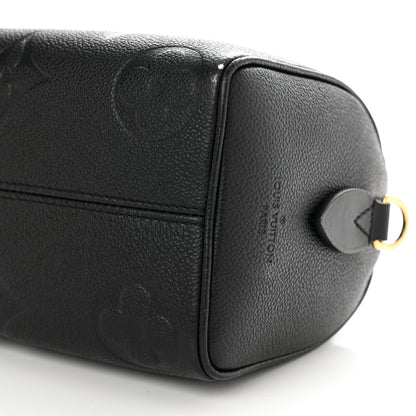 Louis Vuitton Empreinte Monogram Giant Speedy Bandouliere 20 Black 10 of 10