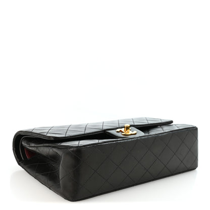 Chanel Lambskin Quilted Medium Double Flap Black 4 of 10