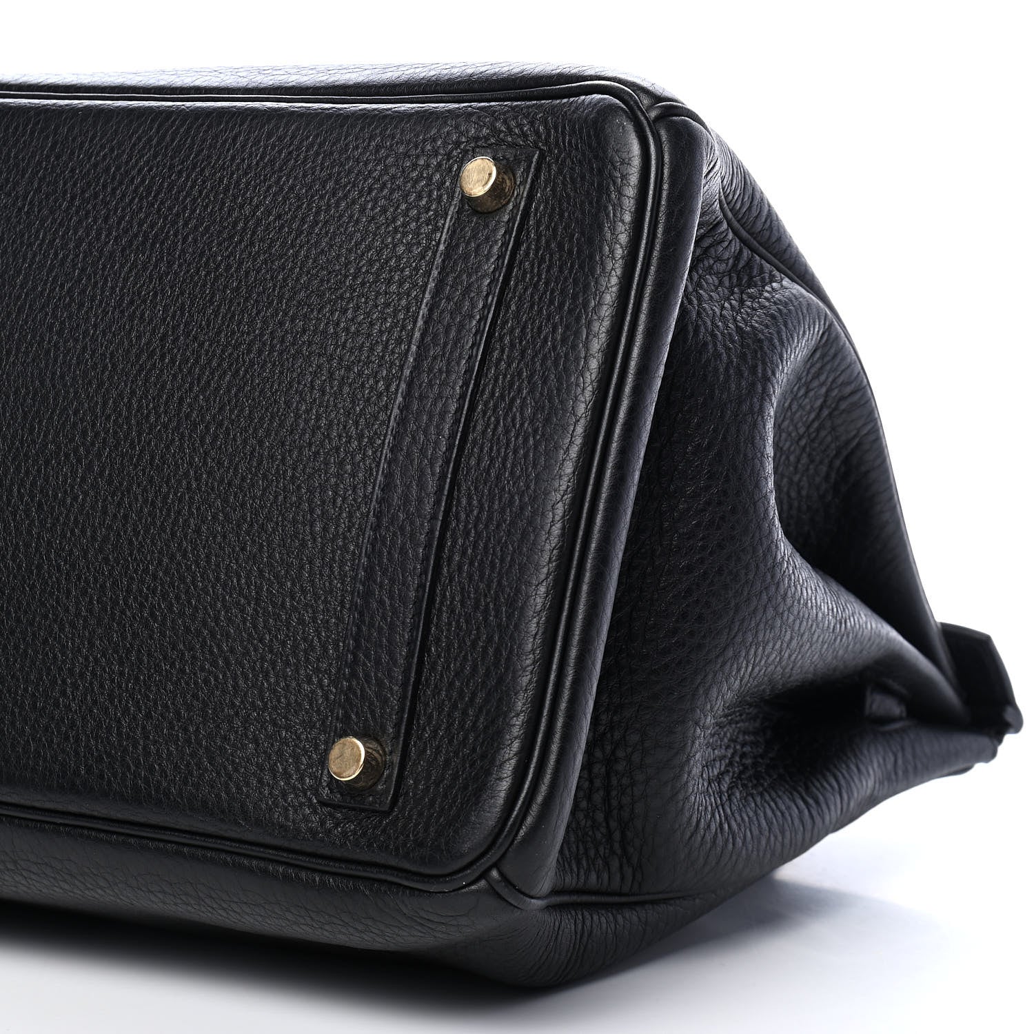 Hermes Taurillon Clemence Birkin 35 Black 9 of 11