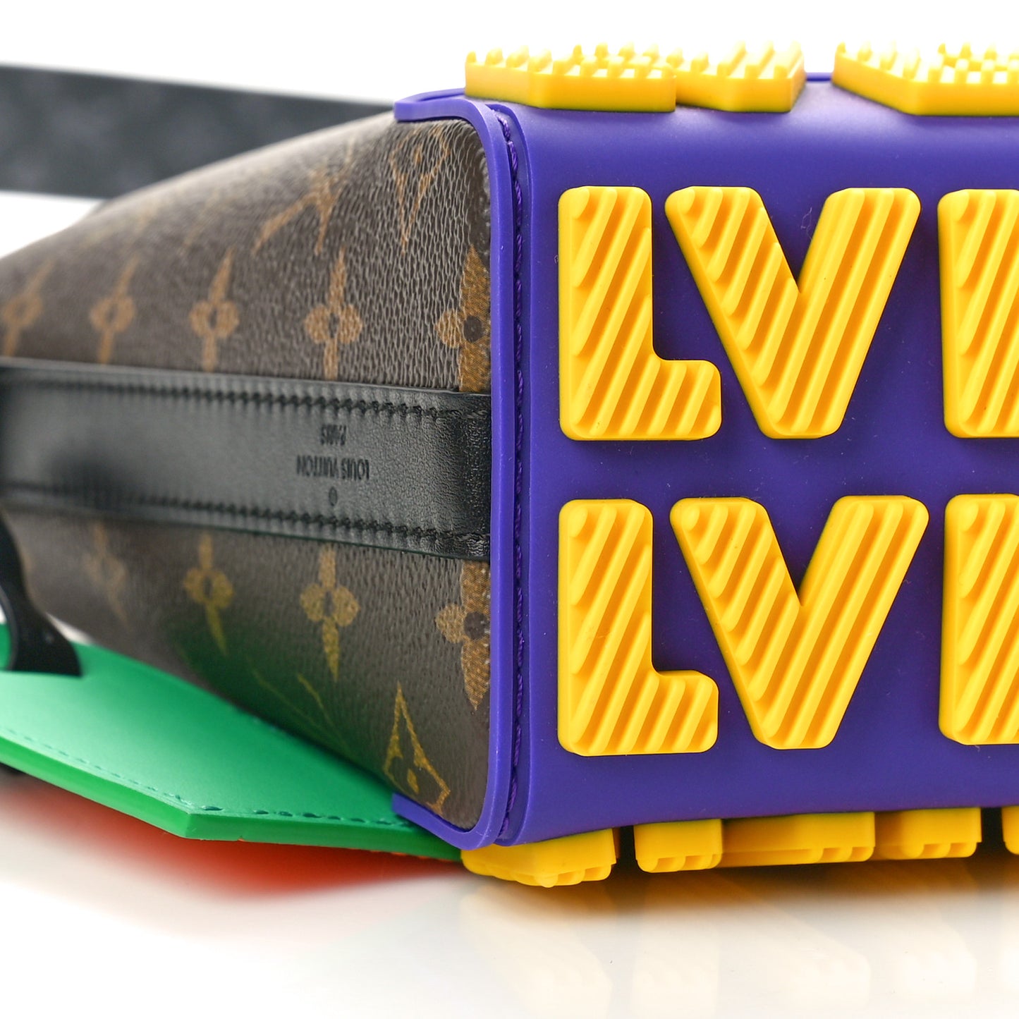 Monogram LV Rubber Cruiser Messenger Multicolor