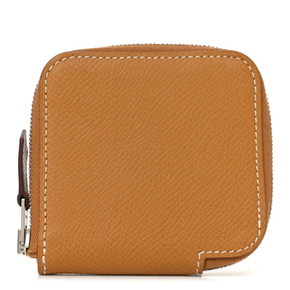 Hermes Epsom Silk'in Coin Purse Sesame 1 of 8