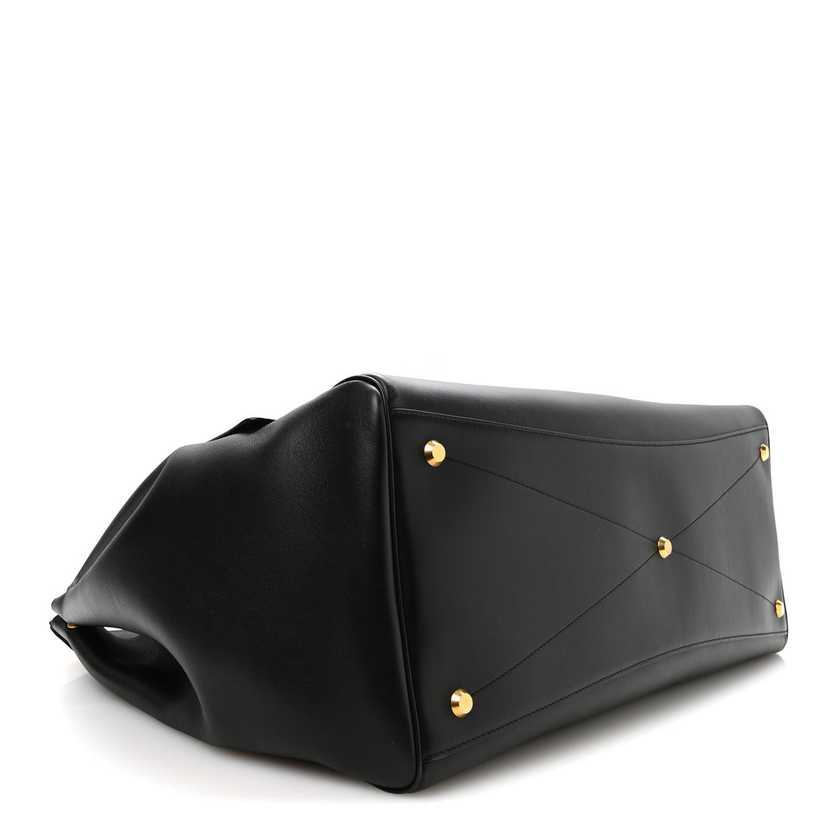 Balenciaga Smooth Calfskin XL Bel Air Carry All Bag Black 3 of 9