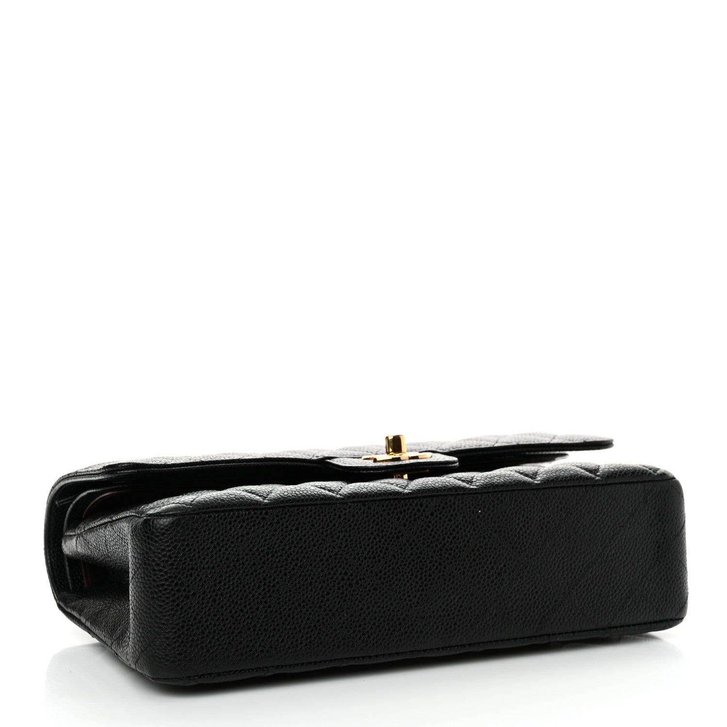 Chanel Caviar Quilted Medium Double Flap Black 4 of 13