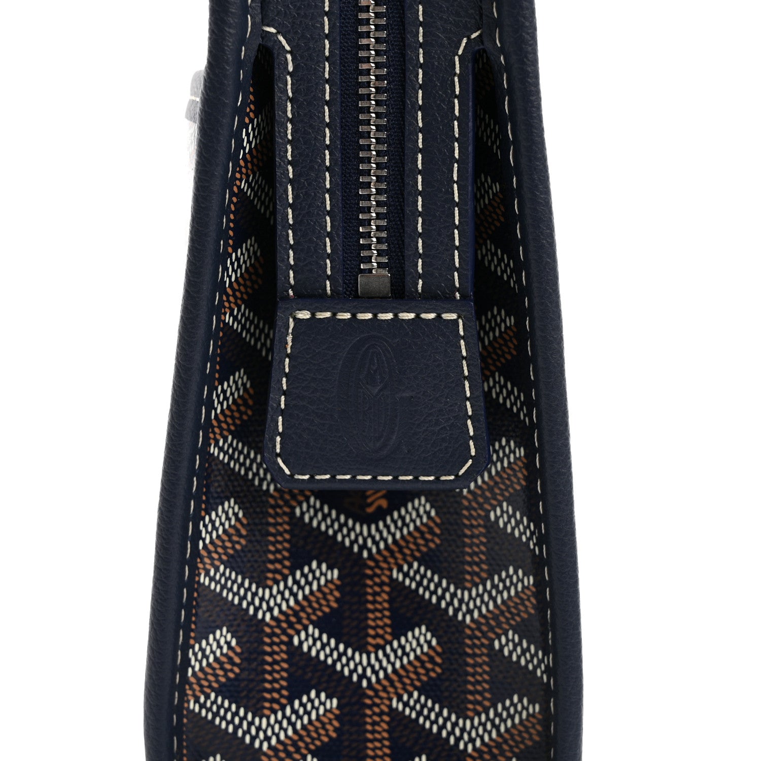 Goyard Goyardine Jouvence Toiletry Pouch Navy 6 of 7