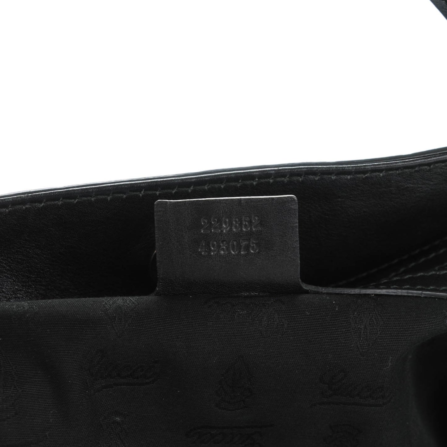 Guccissima Medium Icon Bit Tote Black