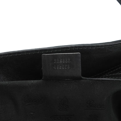 Gucci Guccissima Medium Icon Bit Tote Black 7 of 7