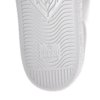 Gucci Calfskin Web Studded Arrow Ace Sneakers 36.5 White 7 of 12