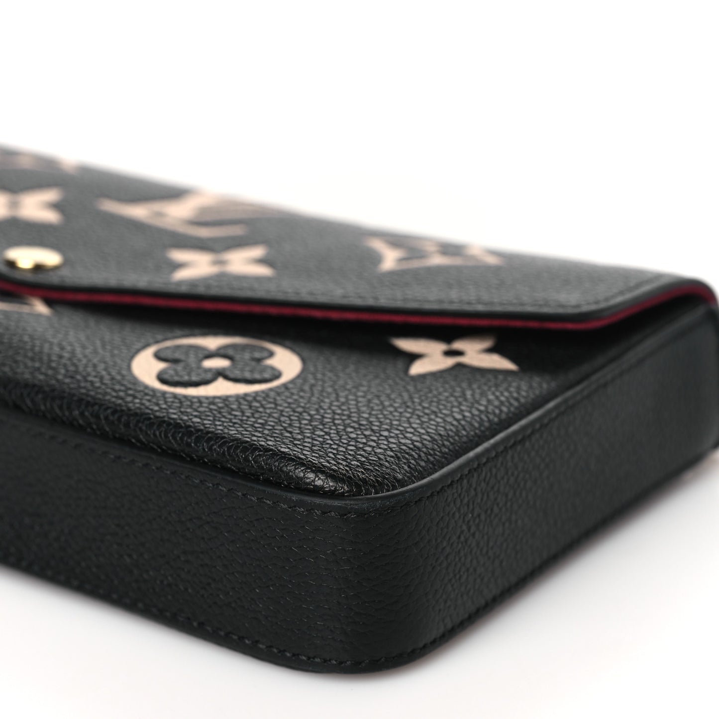Empreinte Monogram Giant Felicie Pochette Black Beige