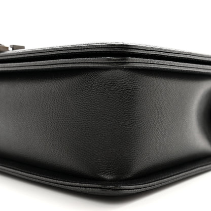 Chanel Caviar Quilted New Medium Boy Flap So Black 10 of 11