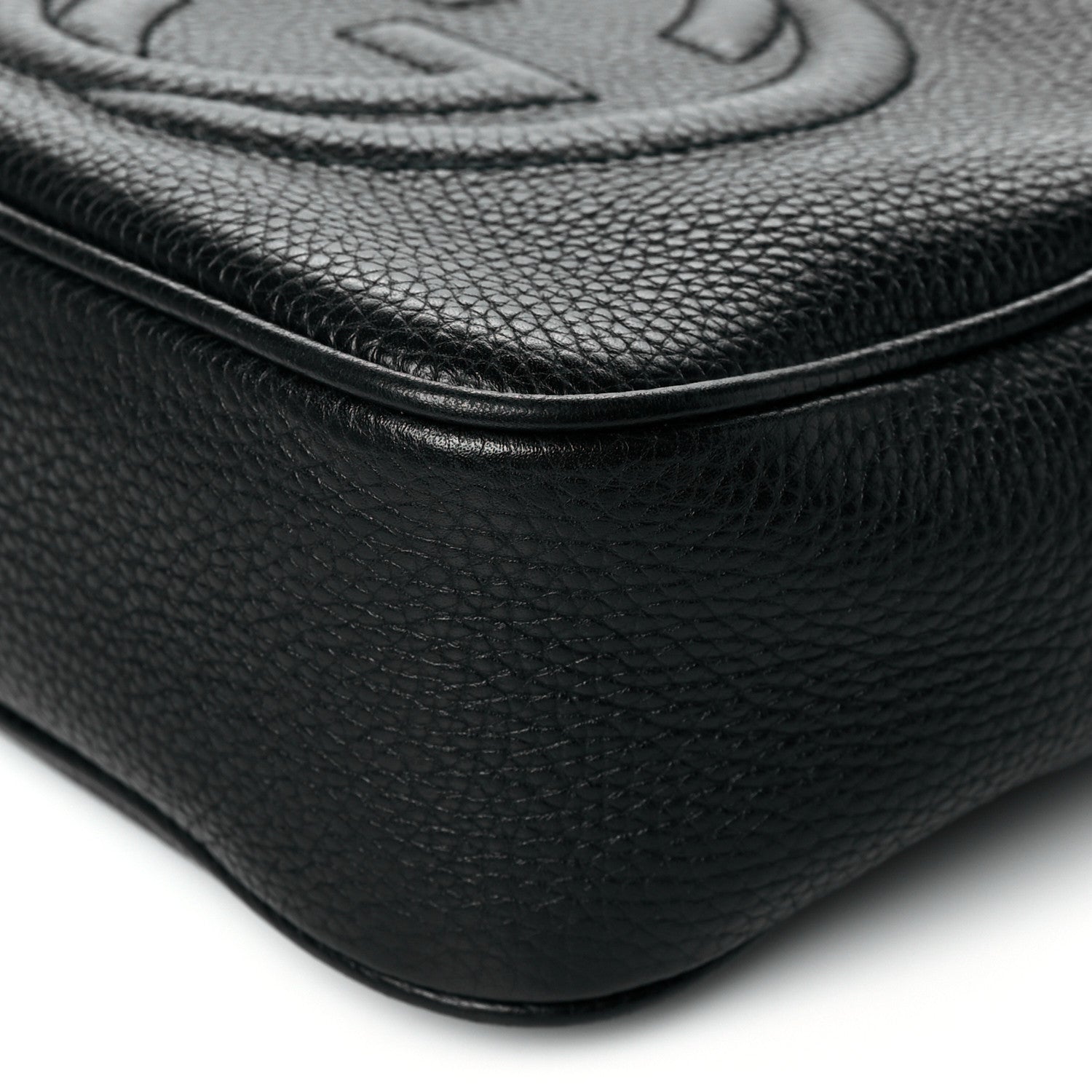 Gucci Pebbled Calfskin Small Soho Disco Bag Black 10 of 12