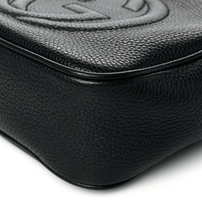 Gucci Pebbled Calfskin Small Soho Disco Bag Black 10 of 12