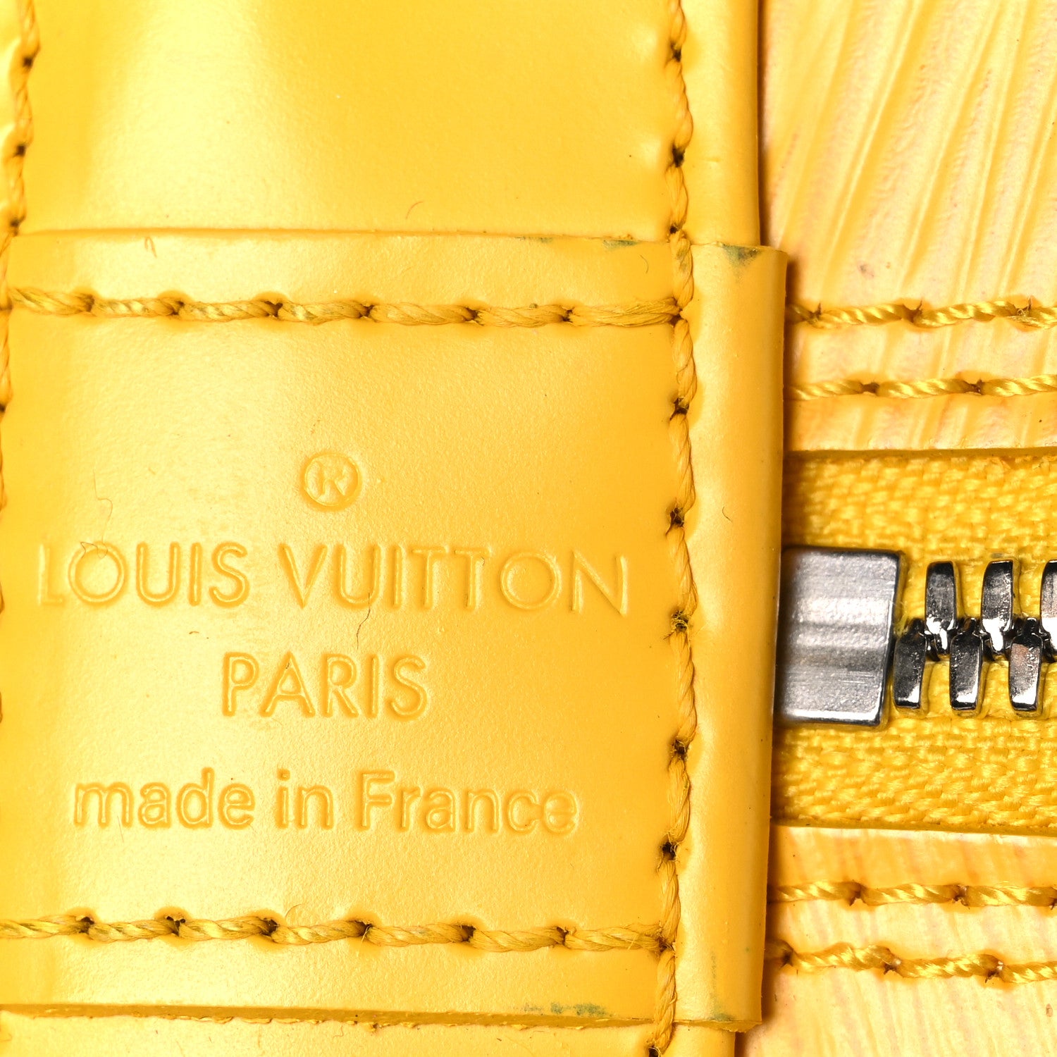 Louis Vuitton Epi Alma PM Citron 6 of 11