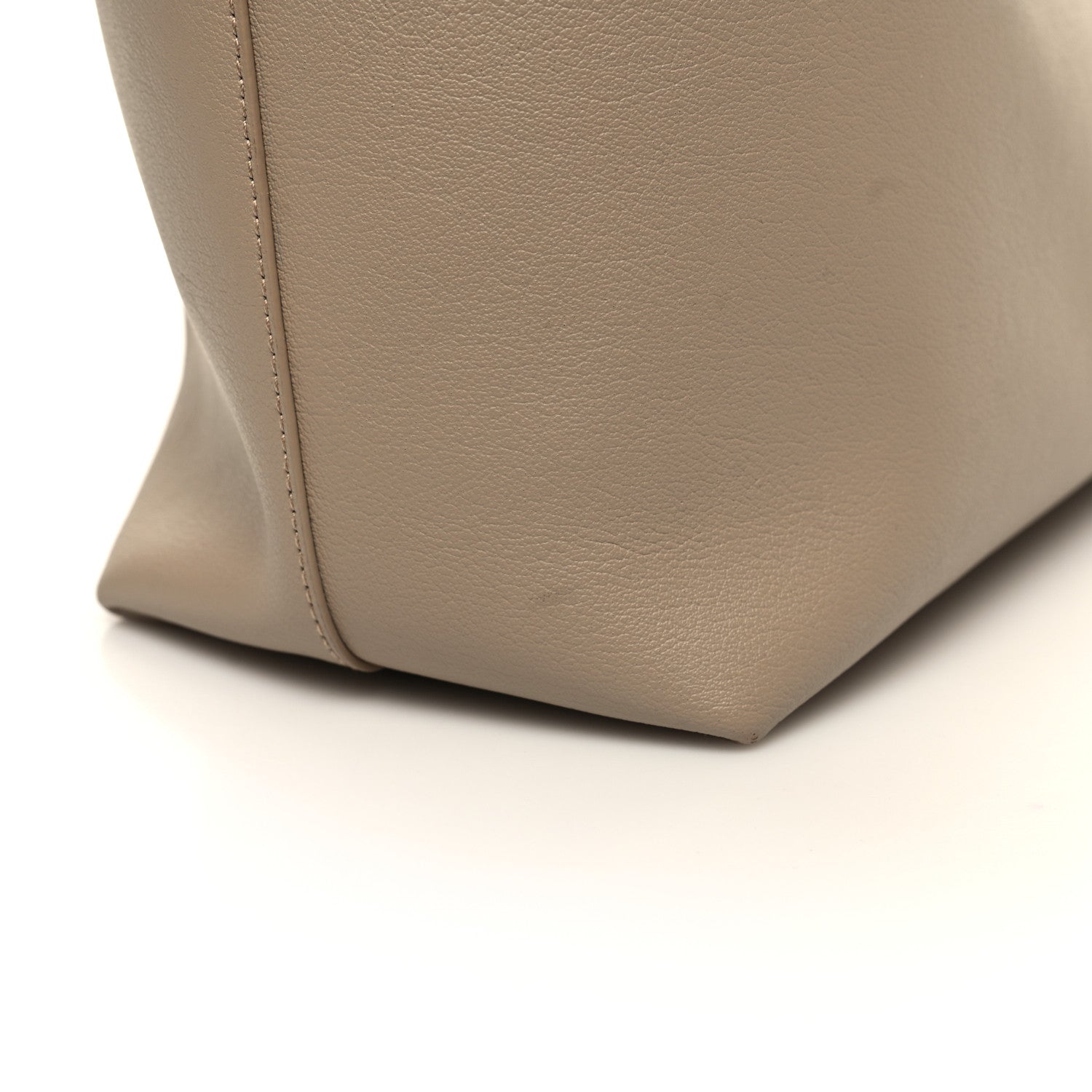 Saint Laurent Calfskin Large Shopping Tote Dark Beige 14 of 14