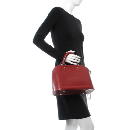Louis Vuitton Epi Alma PM Rubis 2 of 14