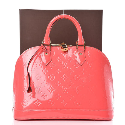 Louis Vuitton Vernis Alma PM Rose Litchi 11 of 11