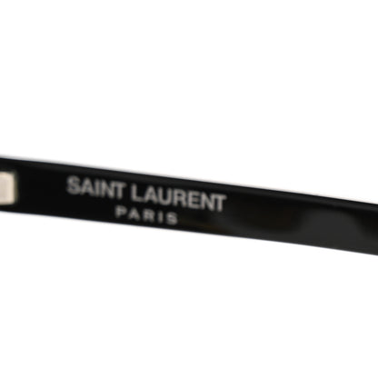 Saint Laurent Acetate Heart Frame Loulou SL181 Sunglasses Black White Havana 8 of 10