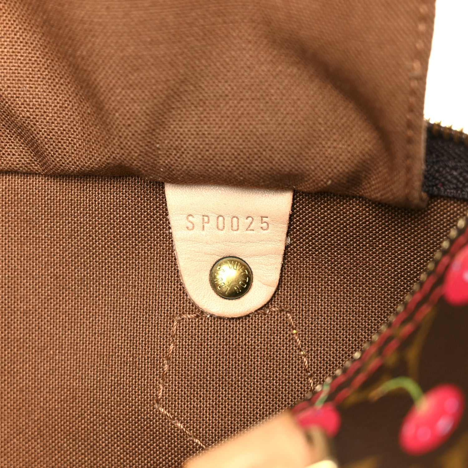 Louis Vuitton Monogram Cerises Speedy 25 8 of 12