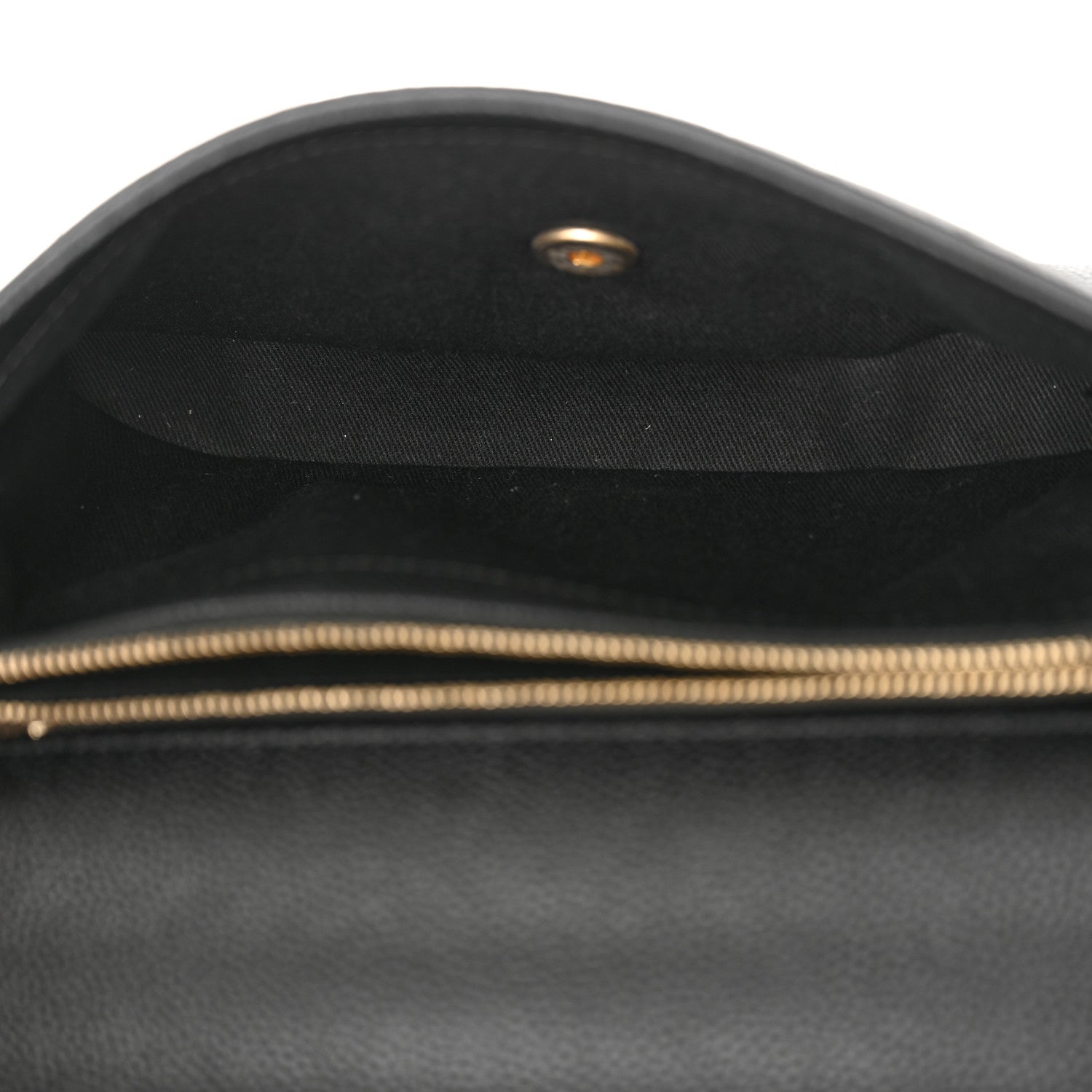 Chanel Grained Calfskin Small Stitched Flap Black 5 of 12