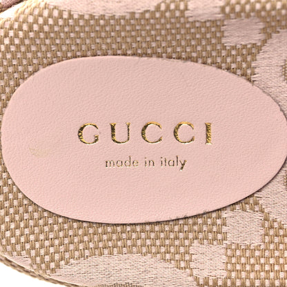 Gucci Monogram Jumbo GG Angelina Platform 55mm Slide Sandals 38.5 Beige Perfect Pink 8 of 8
