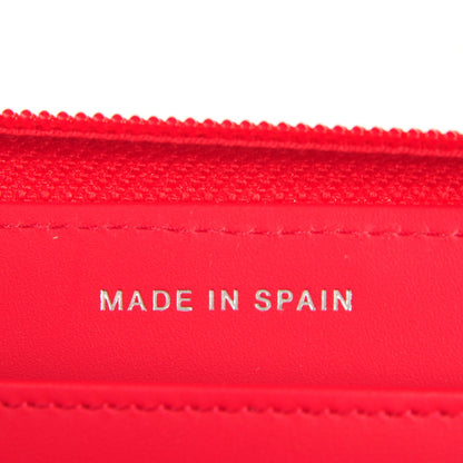 Chanel Caviar Large Timeless CC Zip Around Wallet Red 7 of 8
