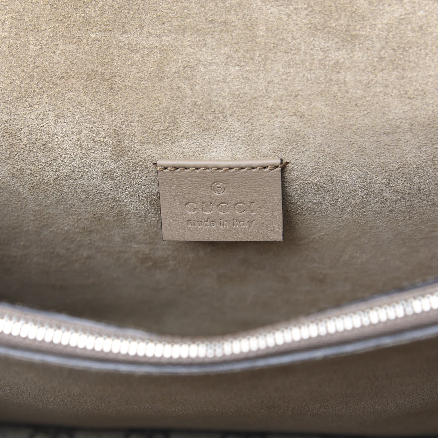 GG Supreme Monogram Small Dionysus Shoulder Bag Taupe