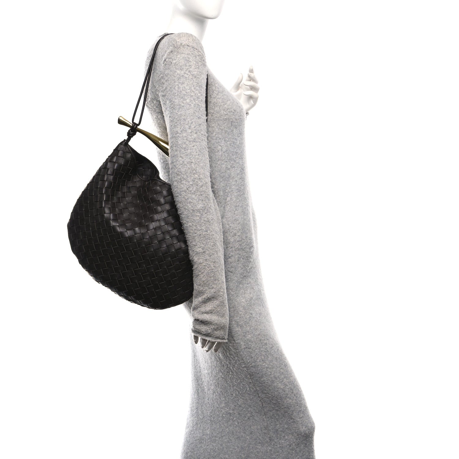 Bottega Veneta Nappa Intrecciato Medium Sardine Bag Fondant 2 of 9