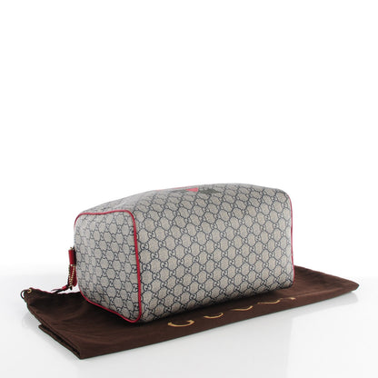 Gucci GG Plus Monogram Tattoo Heart Medium Joy Boston Red 4 of 7