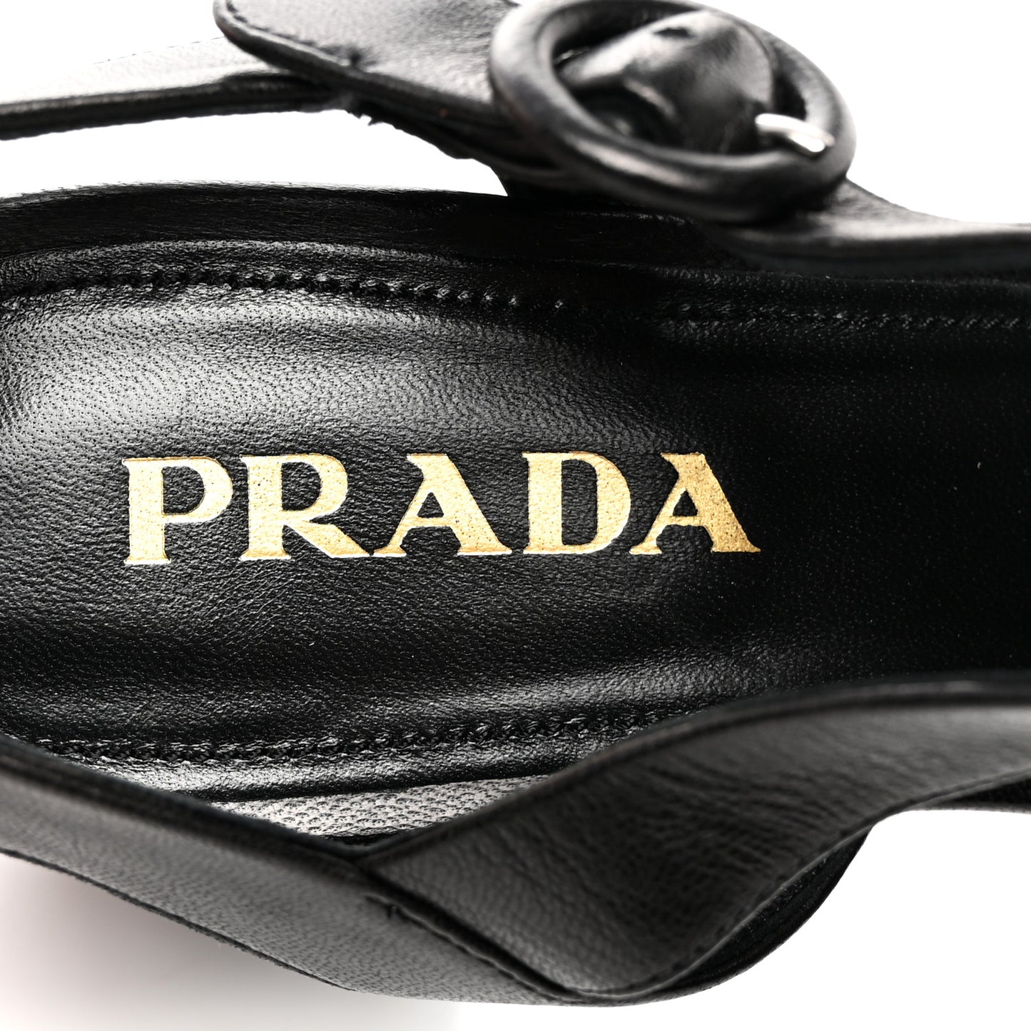 Nappa Logo Quilted Crisscross Platform 20/65mm Sandals 40 Black