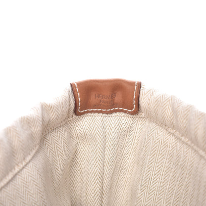 Hermes Canvas Barenia Fourbi 20 PM Pouch Naturel Fauve 6 of 7