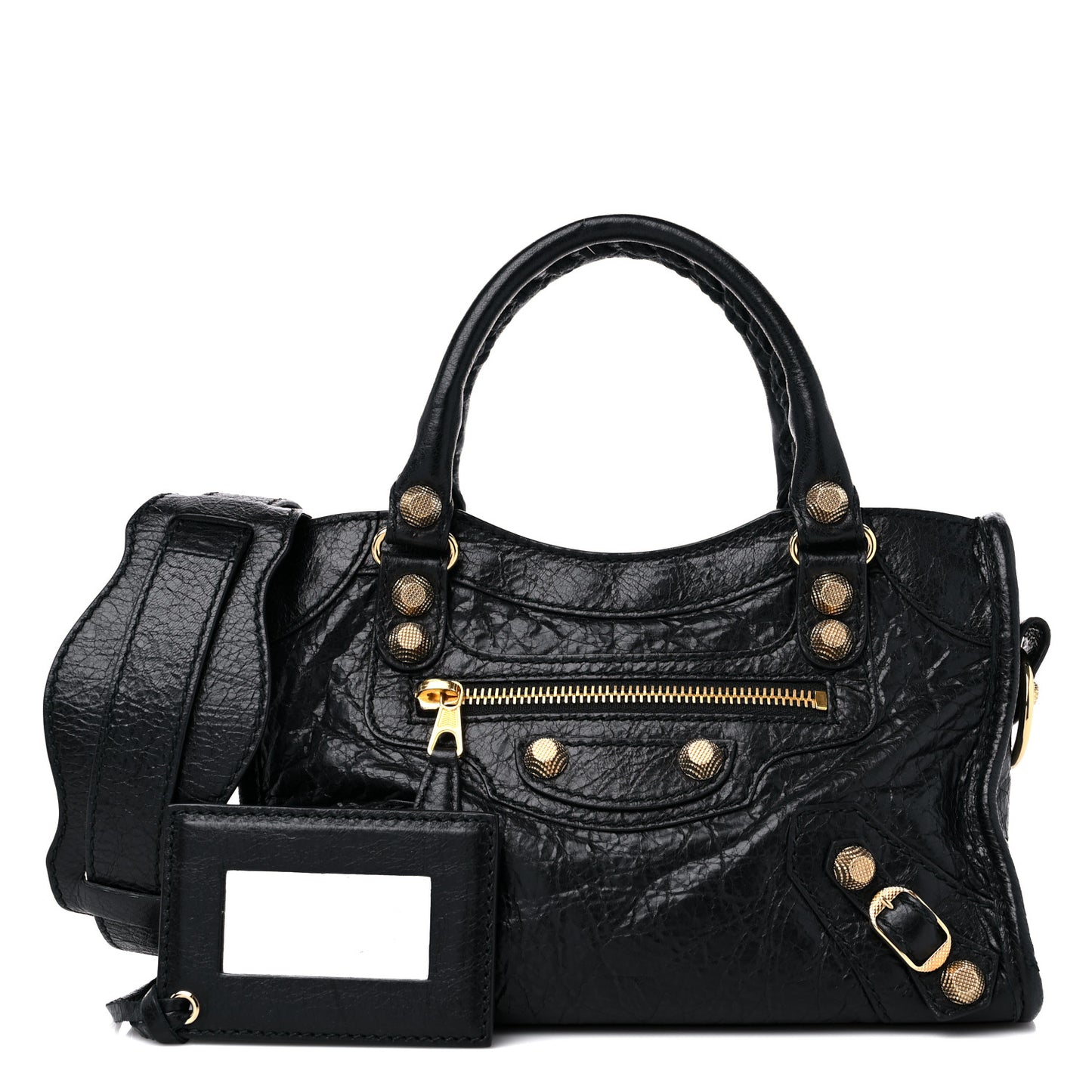 Agneau Giant 12 Gold Hardware Mini City Black