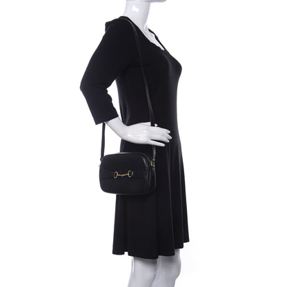 Celine Calfskin Crecy Camera Bag Black 2 of 9