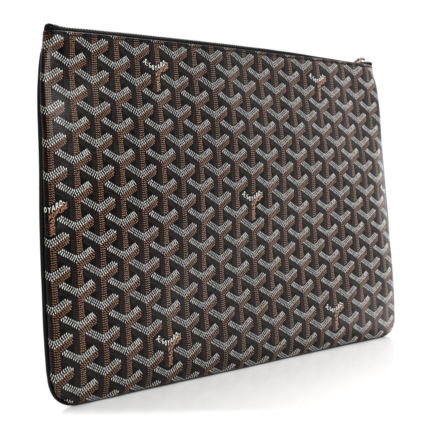 Goyard Goyardine Senat Pochette GM Black 3 of 7