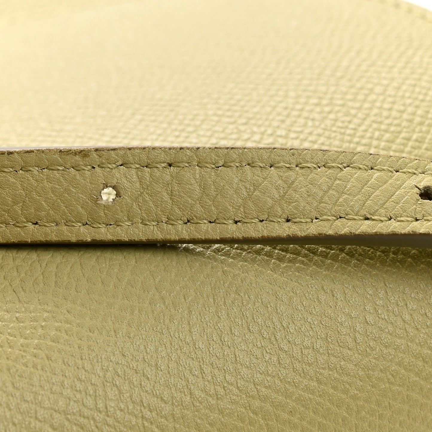 Baby Grained Calfskin Small Trotteur  Jade