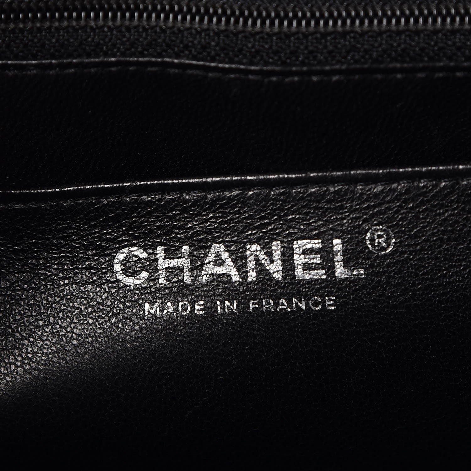 Chanel Caviar Quilted Jumbo Single Flap Black 7 of 10