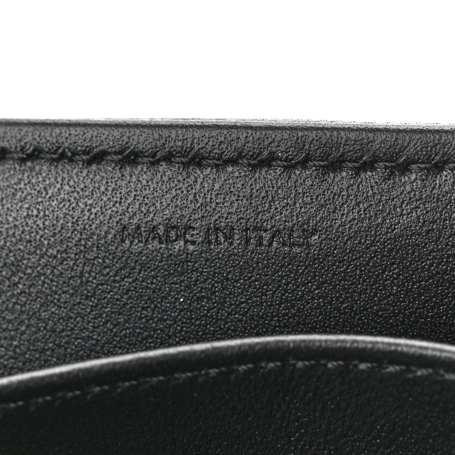 Celine Goatskin Matelasse Chain Shoulder Bag Black 6 of 9