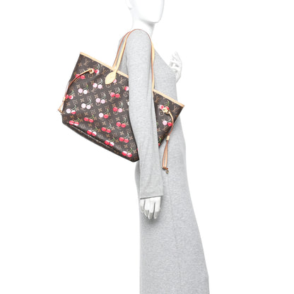 Louis Vuitton LV X TM Monogram Cerises Neverfull MM 3 of 19