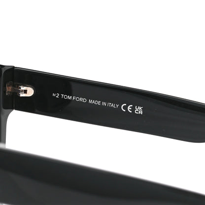 Tom Ford Acetate Fausto Sunglasses TF711 Black 6 of 8