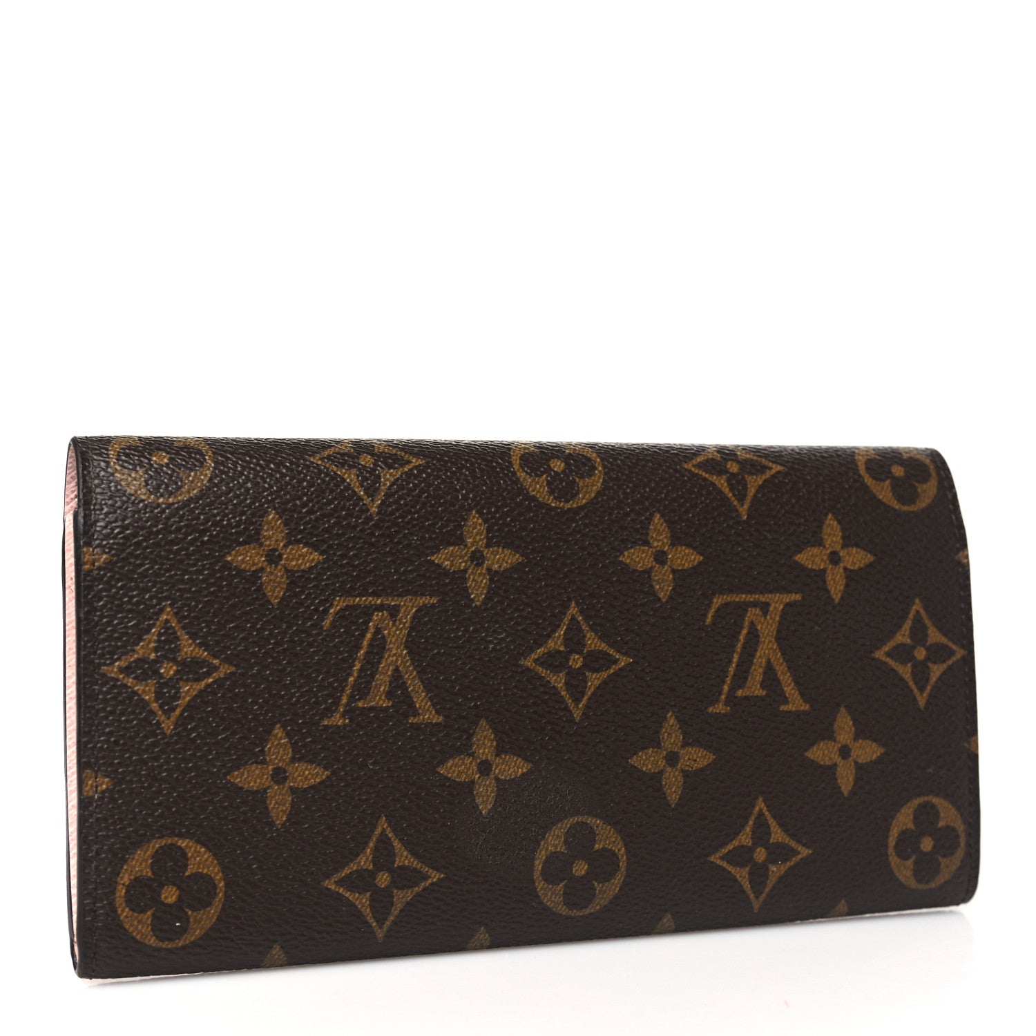Louis Vuitton Monogram Emilie Wallet Rose Ballerine 3 of 8