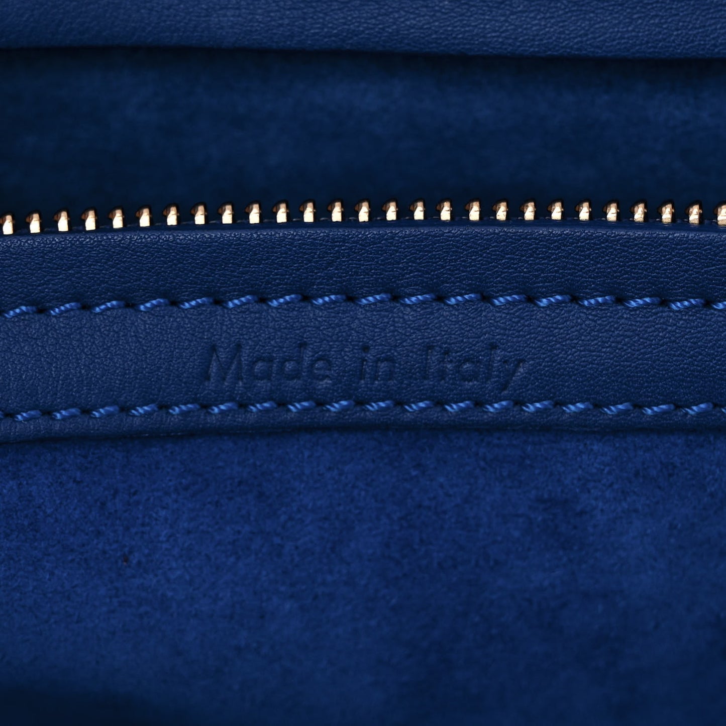 Supple Calfskin Medium Phantom Luggage Royal Blue