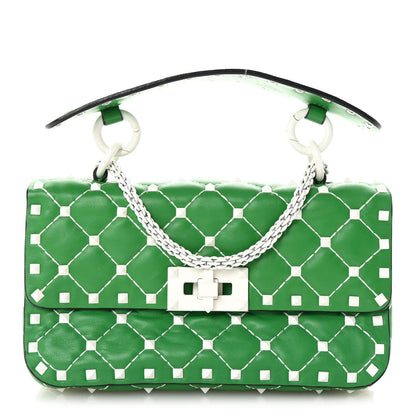Valentino Garavani Nappa Small Free Rockstud Spike Shoulder Bag Peppermint 1 of 9