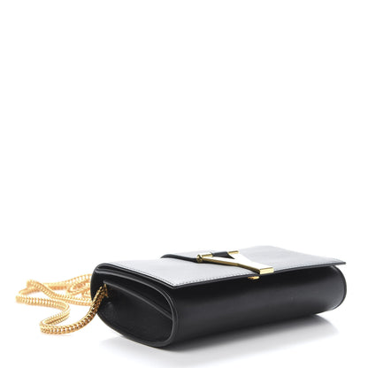 Saint Laurent Calfskin Small Classic Y Satchel Bag Black 4 of 11