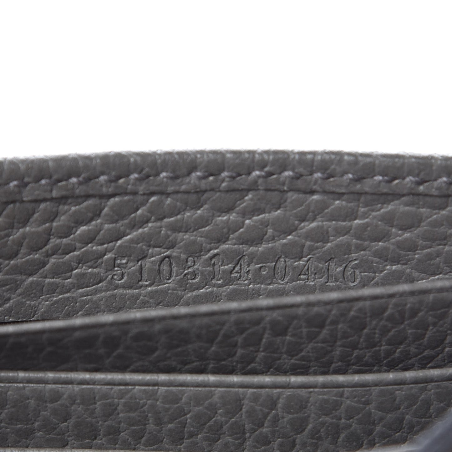 Dollar Calfskin Interlocking G Chain Wallet Loess