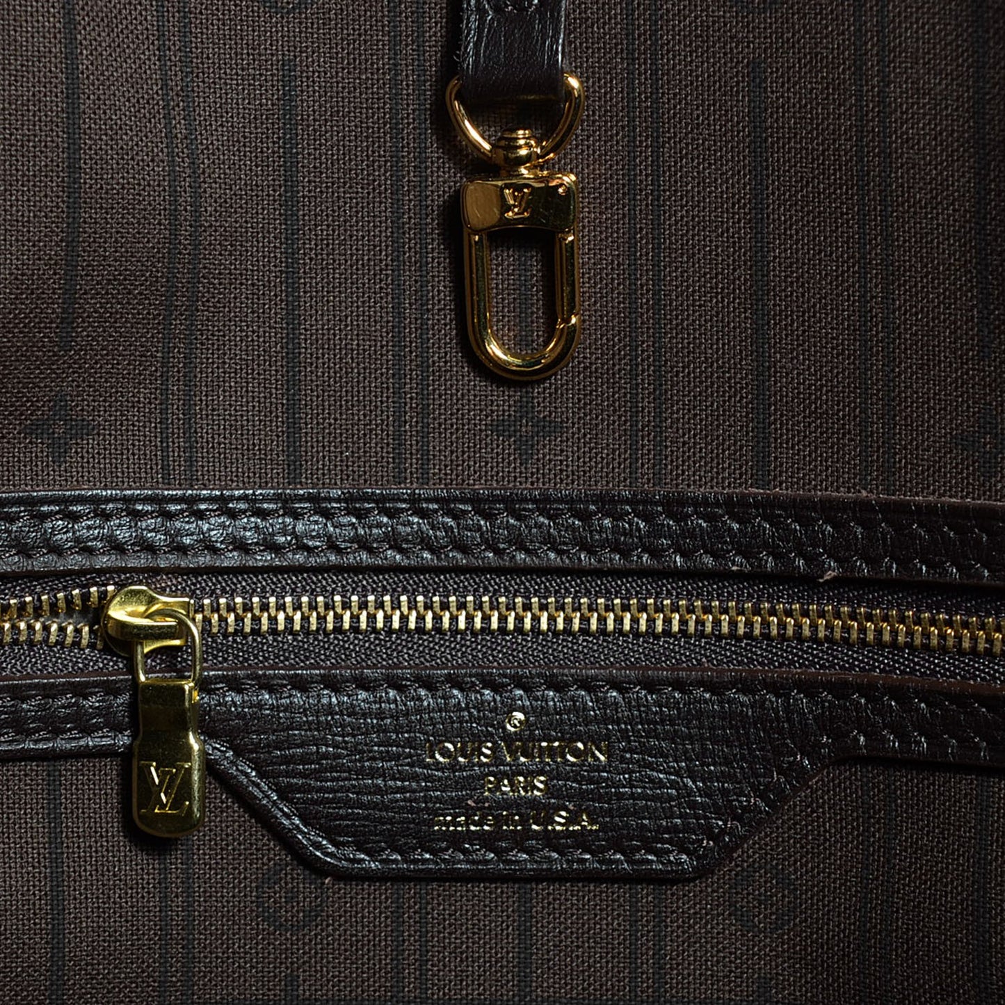 Monogram Idylle Neverfull MM Fusain